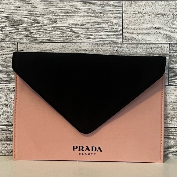 Prada Beuty Handbags - GWP-  Black and Pink Women's Clutch